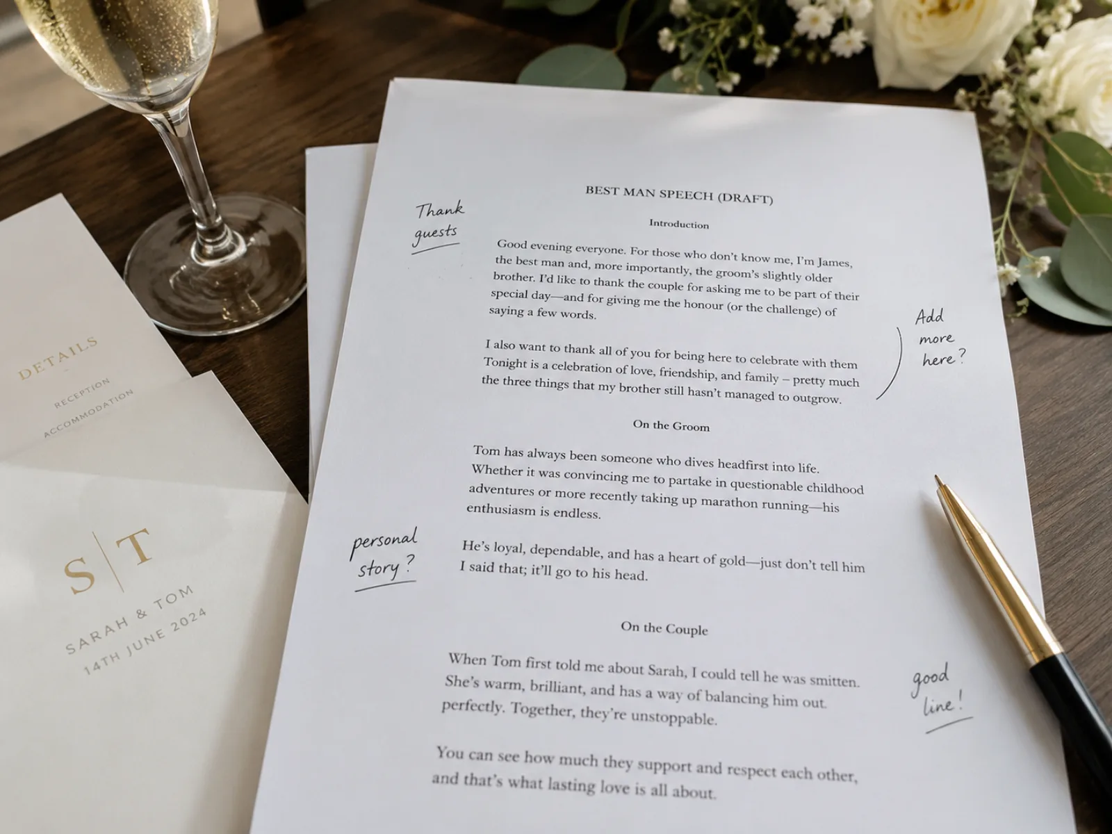 How Much Should You Spend on a Wedding Speechwriter?